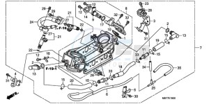 XL1000V9 Ireland - (EK) drawing THROTTLE BODY