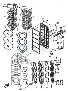 L250AET drawing CYLINDER--CRANKCASE-2