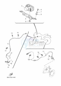 MT-125 MTN125-A (B6G2) drawing ELECTRICAL 3