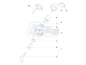 Liberty 125 4t Delivery e3 Single drawing Locks