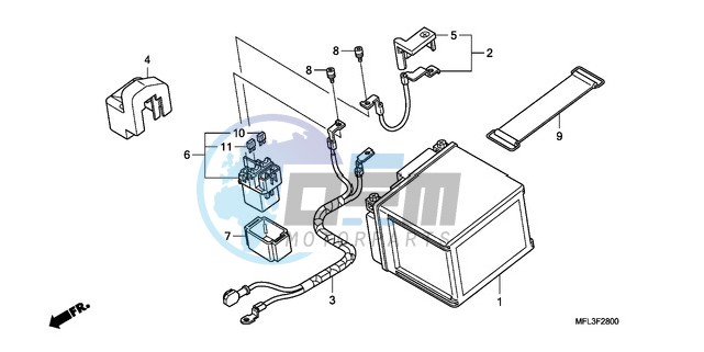 BATTERY (CBR1000RR)