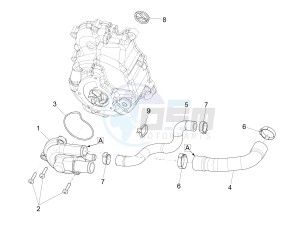 GTV 300HPE SEI GIORNI IE E4 ABS (NAFTA) drawing Cooler pump