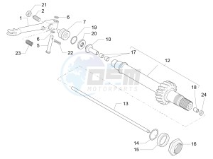 V7 II Stone ABS 750 USA-CND drawing Clutch II