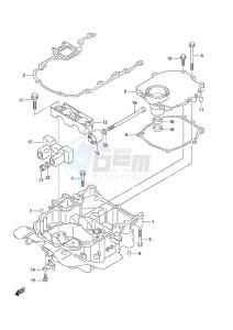 DF 50A drawing Engine Holder High Thrust