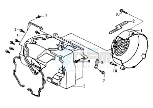 CINDERELLA - 50 cc drawing AIR SHROUD