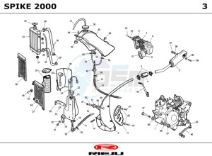 SPIKE-50-RACING drawing HOSE CONNEXIONS TANKS