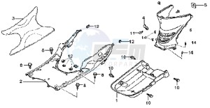 MEGALO 125 E2 drawing COWLING