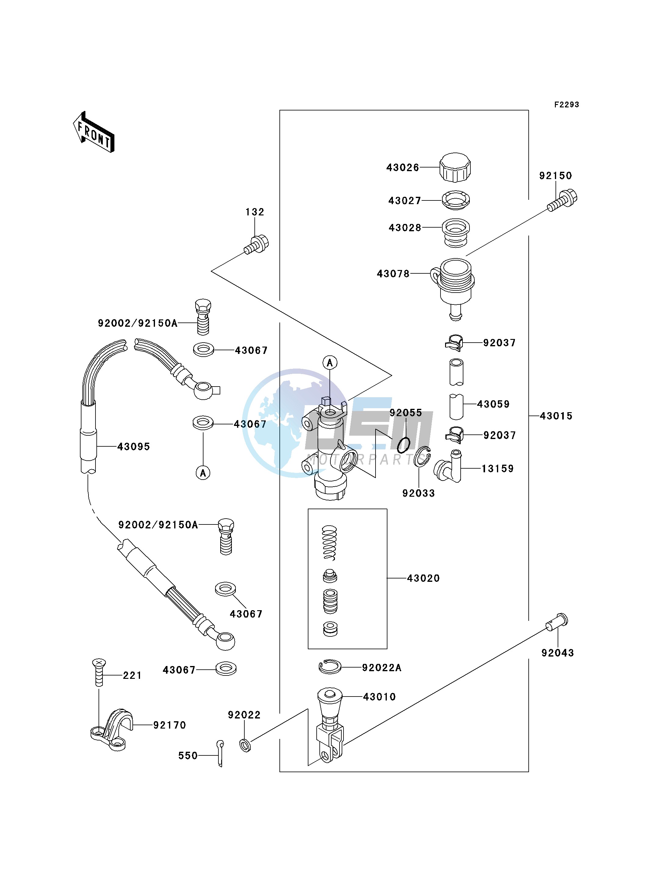 REAR MASTER CYLINDER