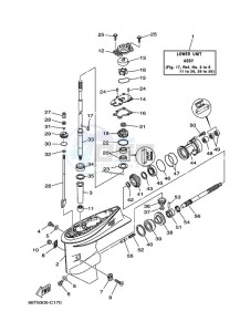 E40XMHL drawing LOWER-CASING-x-DRIVE-1