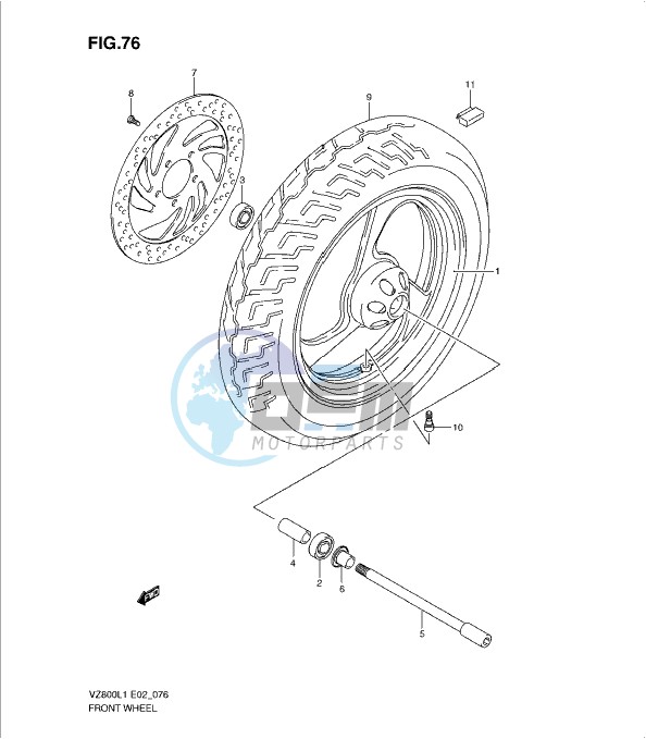 FRONT WHEEL