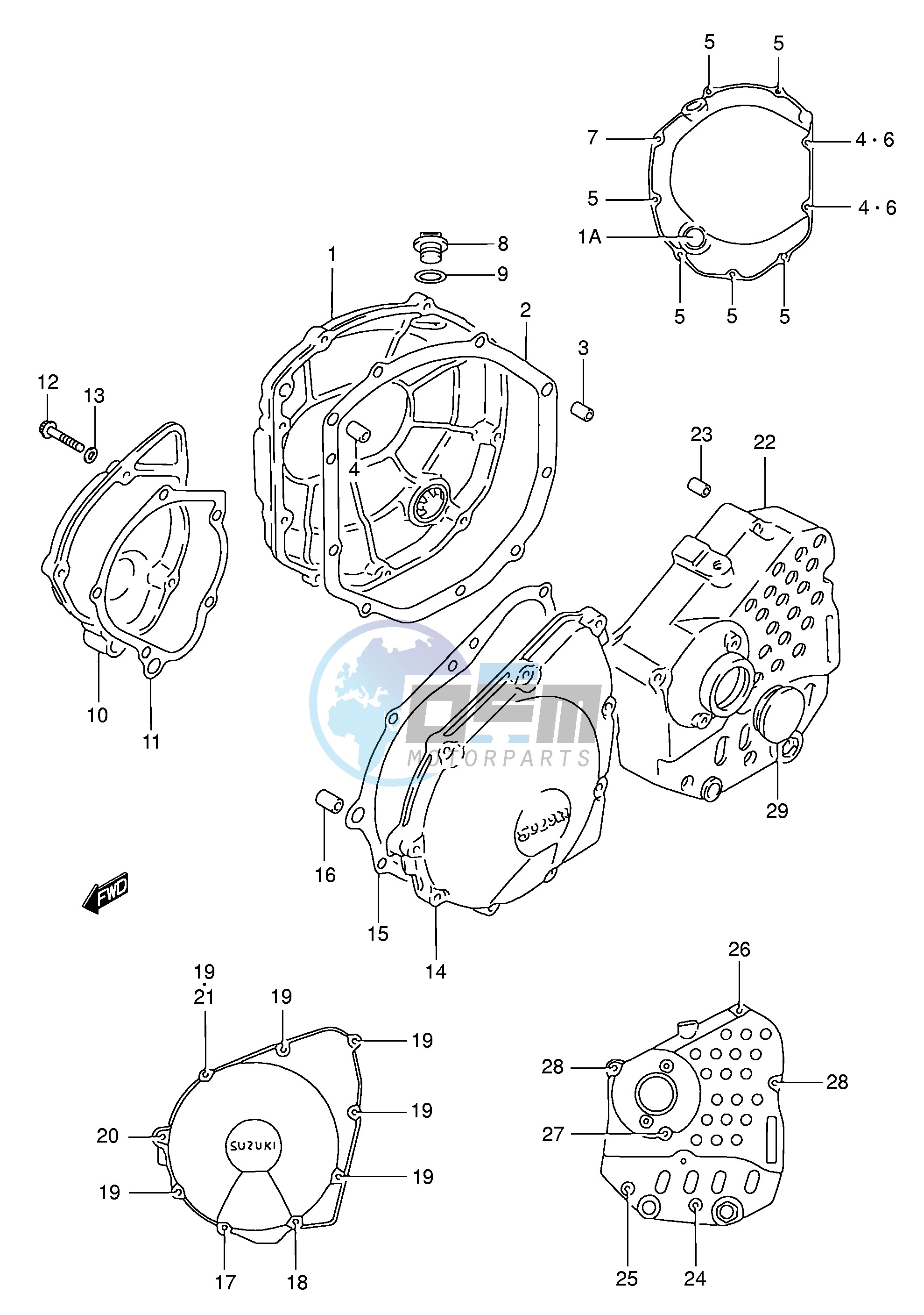 CRANKCASE COVER