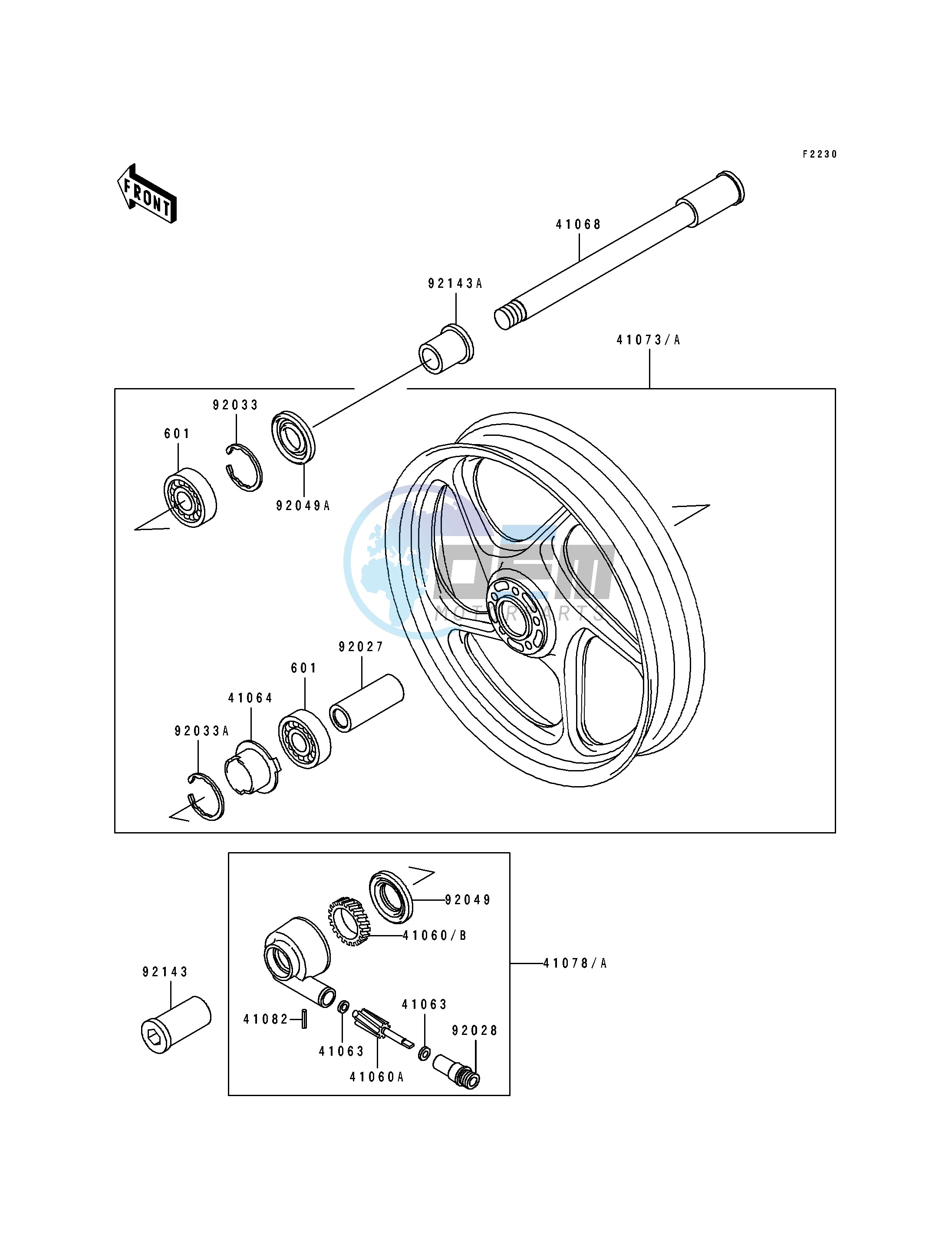 FRONT WHEEL