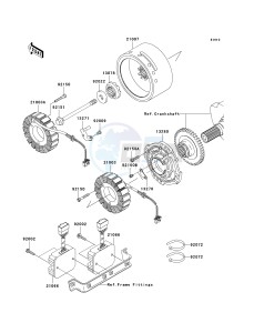 VN 1500 B [VULCAN 88 SE] (B1-B3) N7F drawing GENERATOR