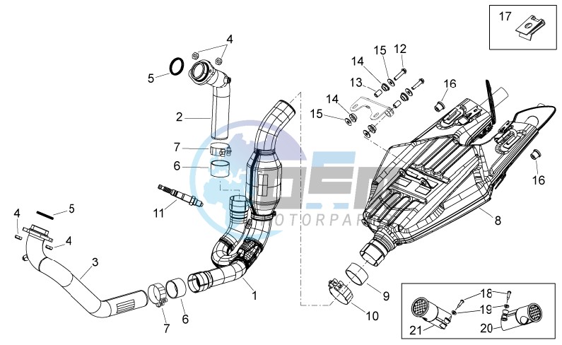 Exhaust unit