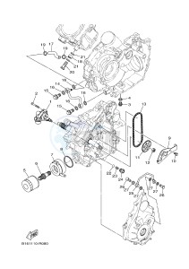 YFM700FWBD YFM70KPSJ KODIAK 700 EPS SPECIAL EDITION (B32D) drawing OIL PUMP