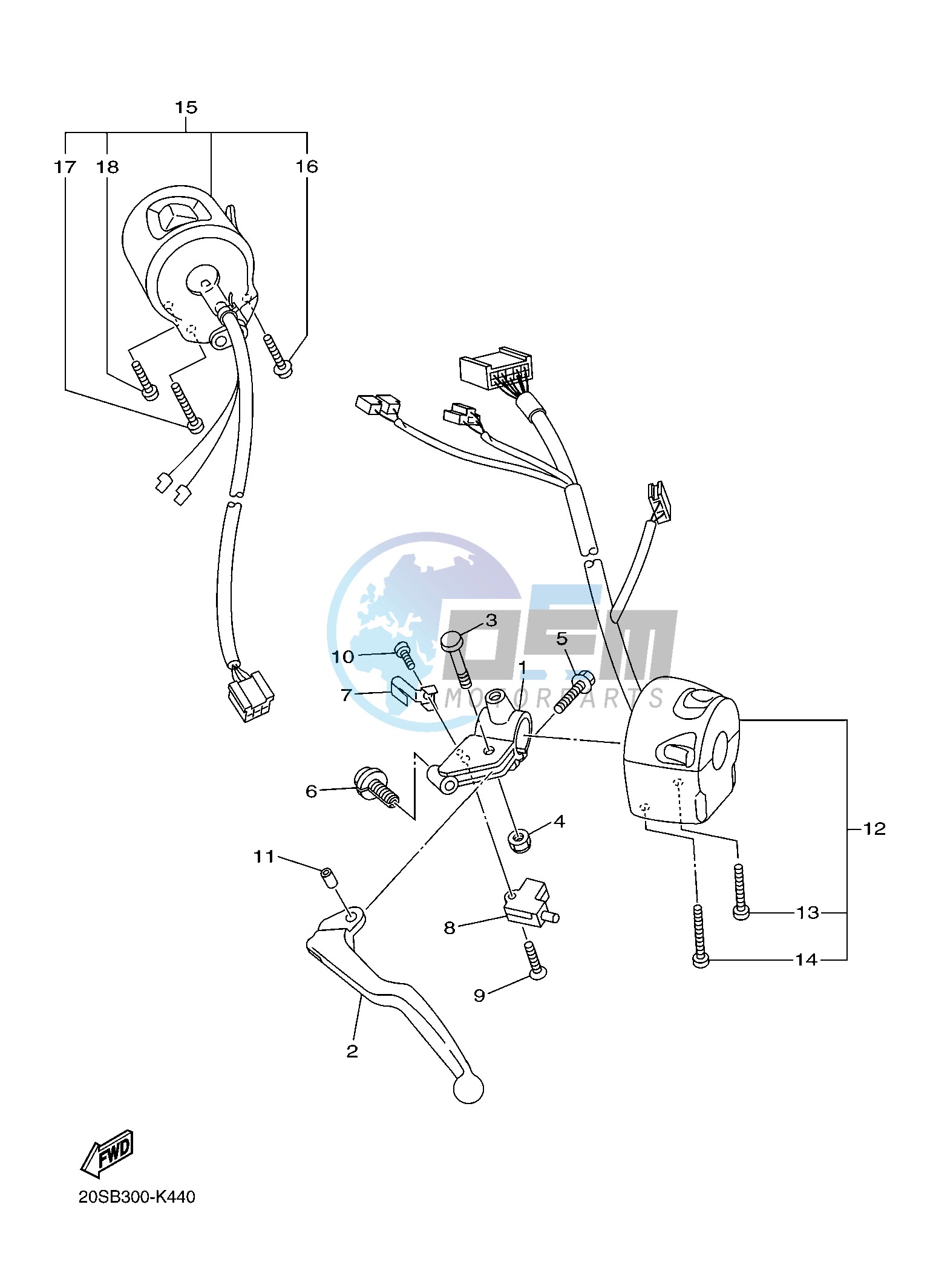 HANDLE SWITCH & LEVER