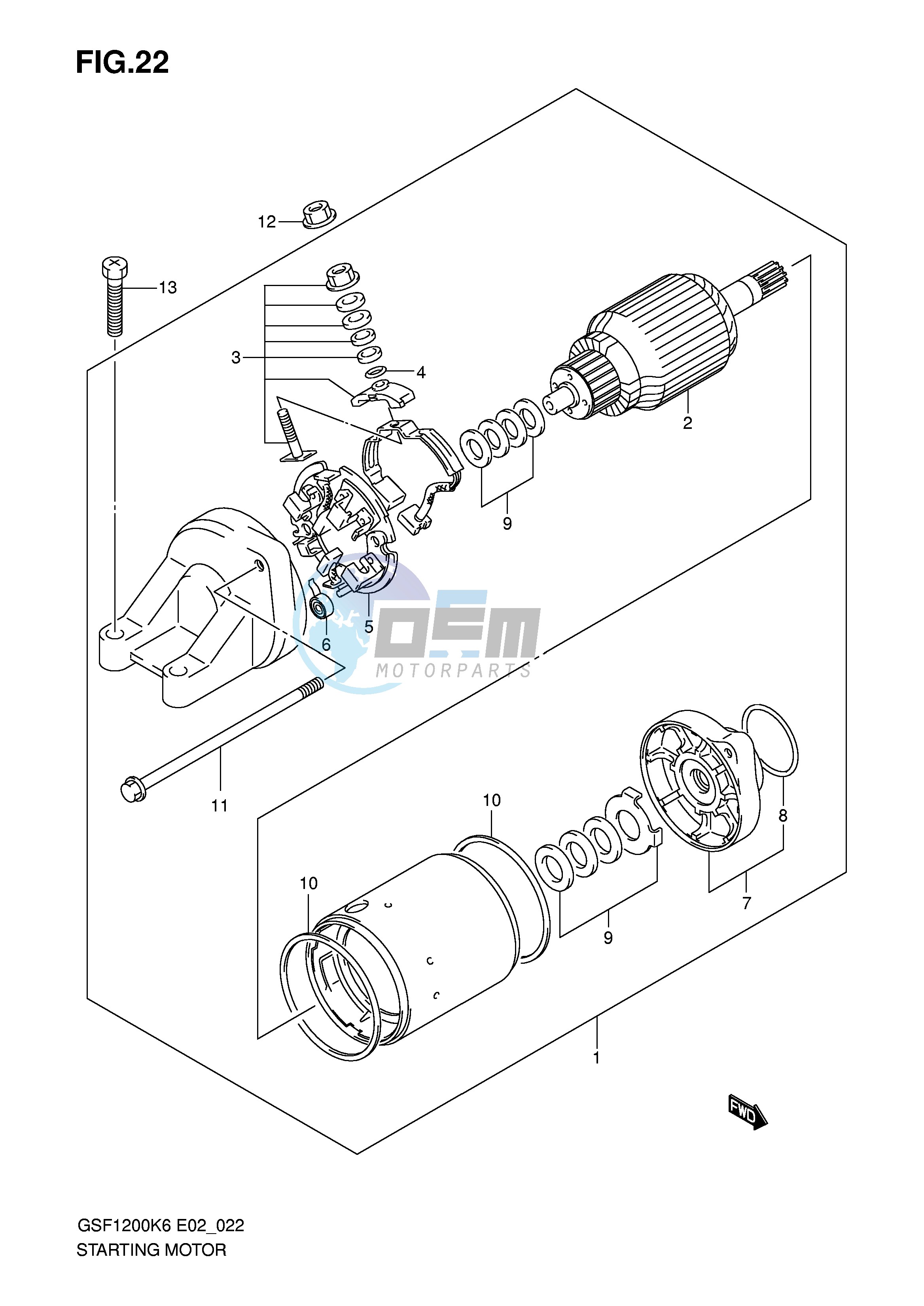 STARTING MOTOR