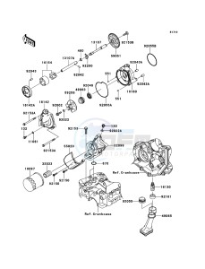 NINJA ZX-6R ZX600R9F FR GB XX (EU ME A(FRICA) drawing Oil Pump