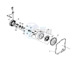 QUAD LANDER 300 drawing MAGNETO / FLYWHEEL