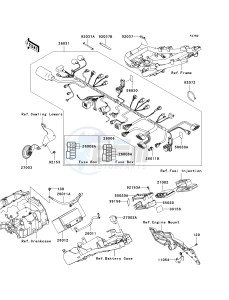 ZR 750 L [Z750 EU] (L7F-L8F) L8F drawing CHASSIS ELECTRICAL EQUIPMENT