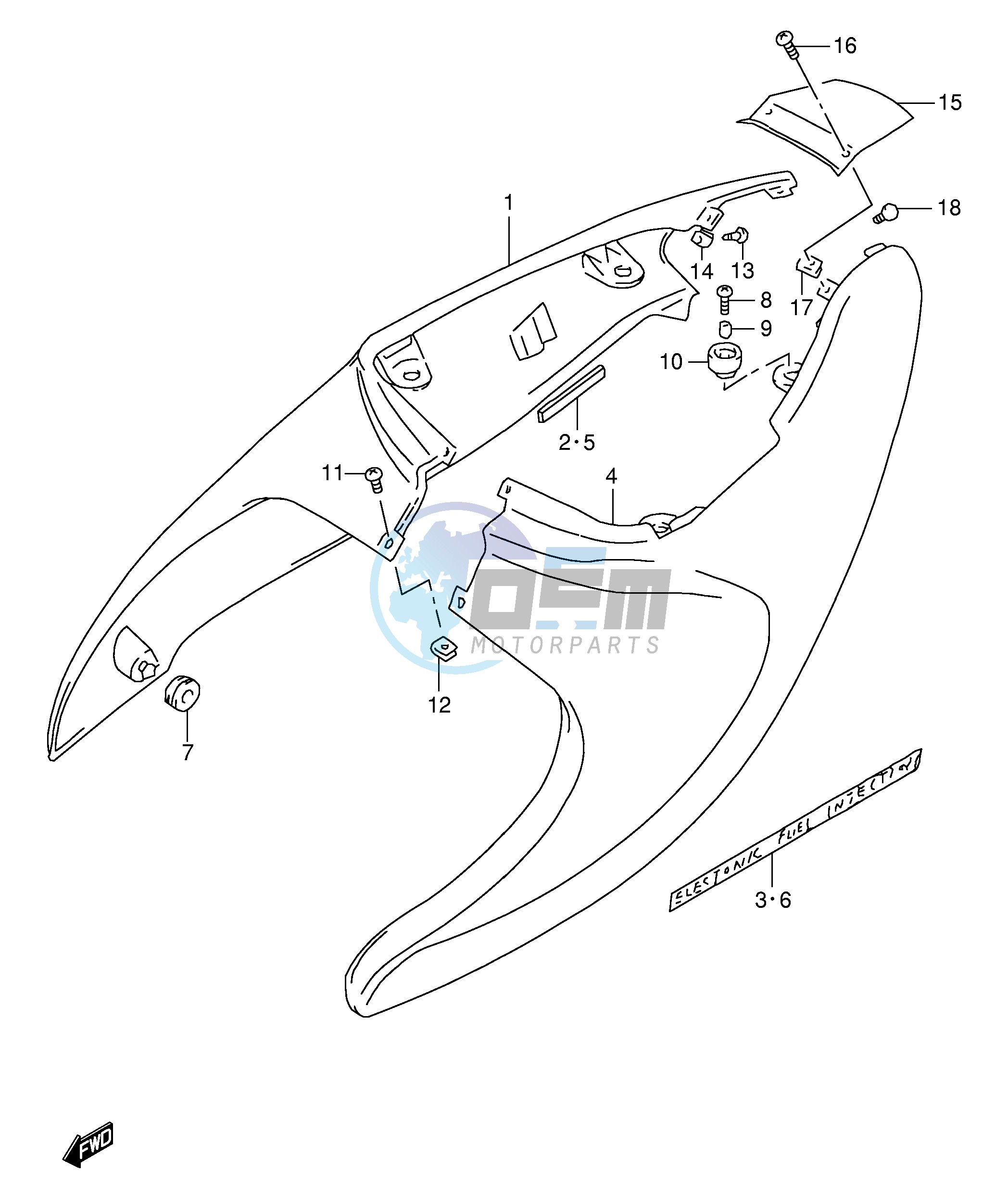 FRAME COVER (MODEL W)