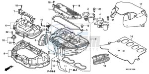 CBR1000RR9 Korea - (KO / MK) drawing AIR CLEANER