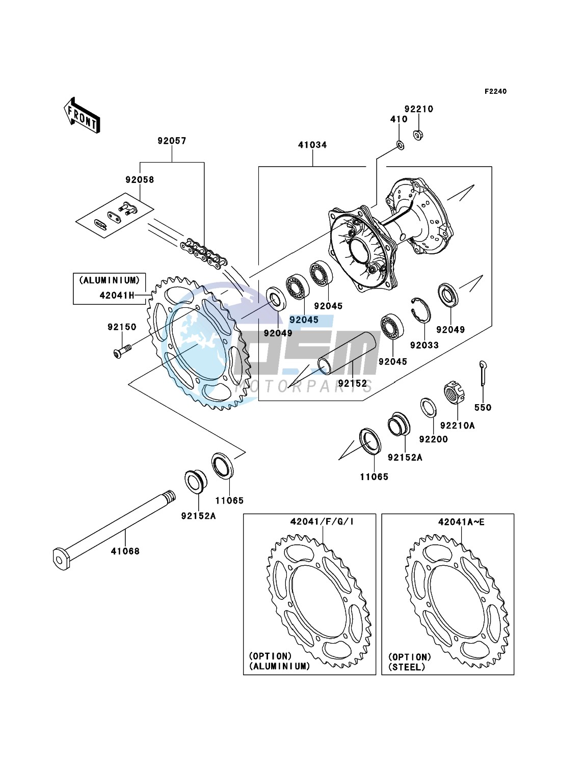 Rear Hub