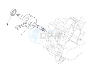 LX 50 4T-4V USA drawing Crankshaft