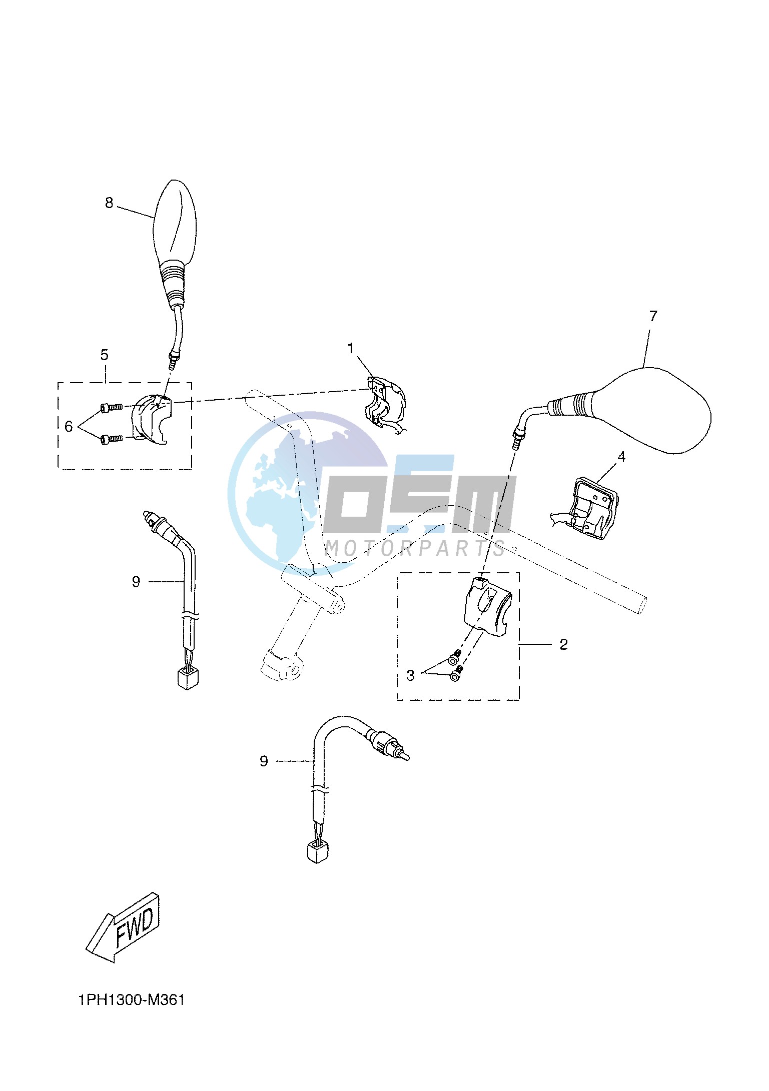 HANDLE SWITCH & LEVER