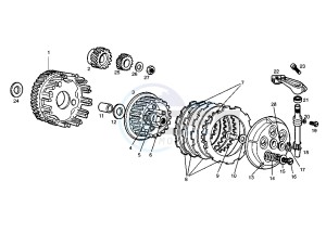 SMT 50 drawing Clutch