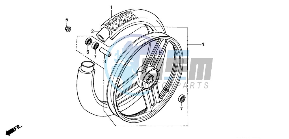 FRONT WHEEL