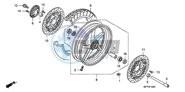 FRONT WHEEL