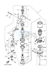 LZ300TXR drawing STARTING-MOTOR