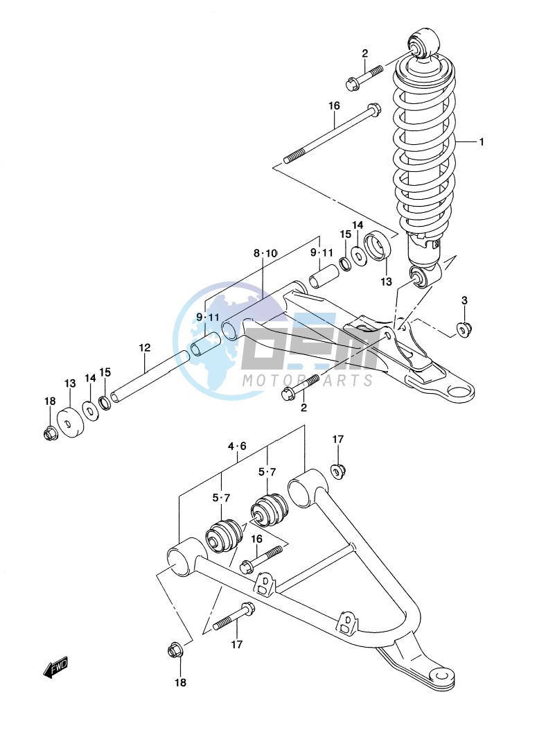 FRONT SUSPENSION ARM