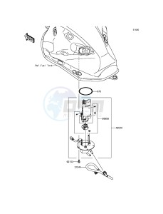 Z800 ZR800CGFA UF (UK FA) XX (EU ME A(FRICA) drawing Fuel Pump