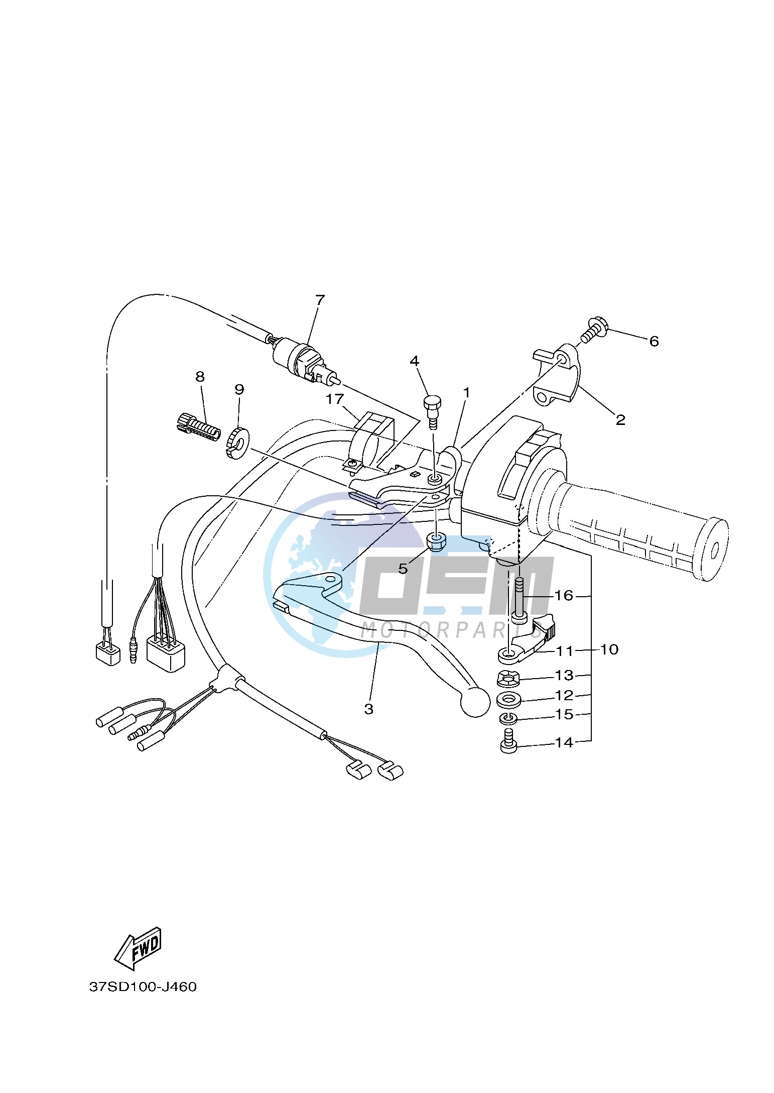 HANDLE SWITCH & LEVER