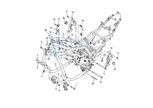 FZS FAZER 1000 drawing FRAME