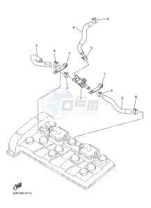 XJ6S 600 DIVERSION (S-TYPE) (36CC 36CE) drawing AIR INDUCTION SYSTEM