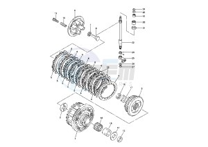 YZF R6 600 drawing CLUTCH