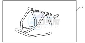 CBR1000RRA BR / HRC drawing MAINTENANCE STAND