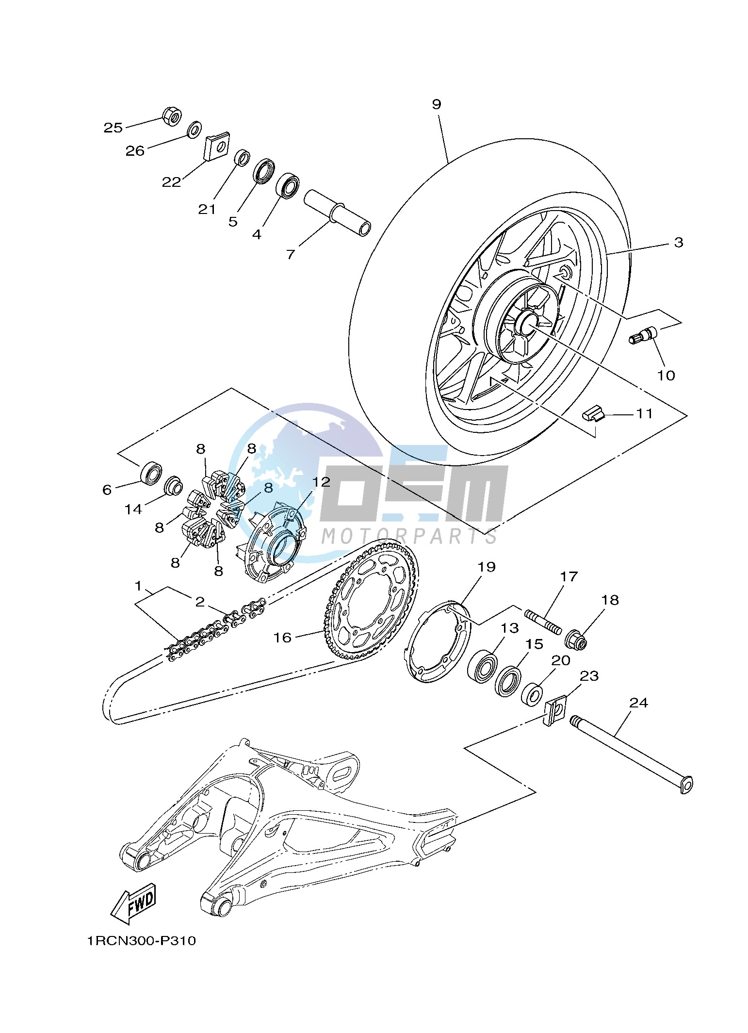 REAR WHEEL