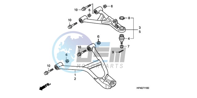 FRONT ARM (2WD)