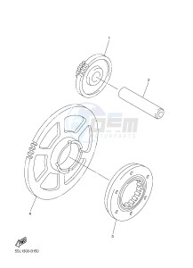 XJ6SA 600 DIVERSION (S-TYPE, ABS) (36DC) drawing STARTER