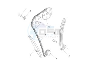 RS 125 4T E4 ABS EMEA EU drawing Front cylinder timing system