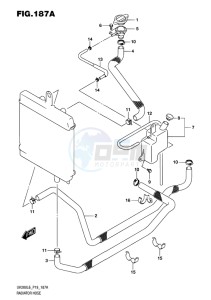 UH200 BURGMAN EU drawing RADIATOR HOSE