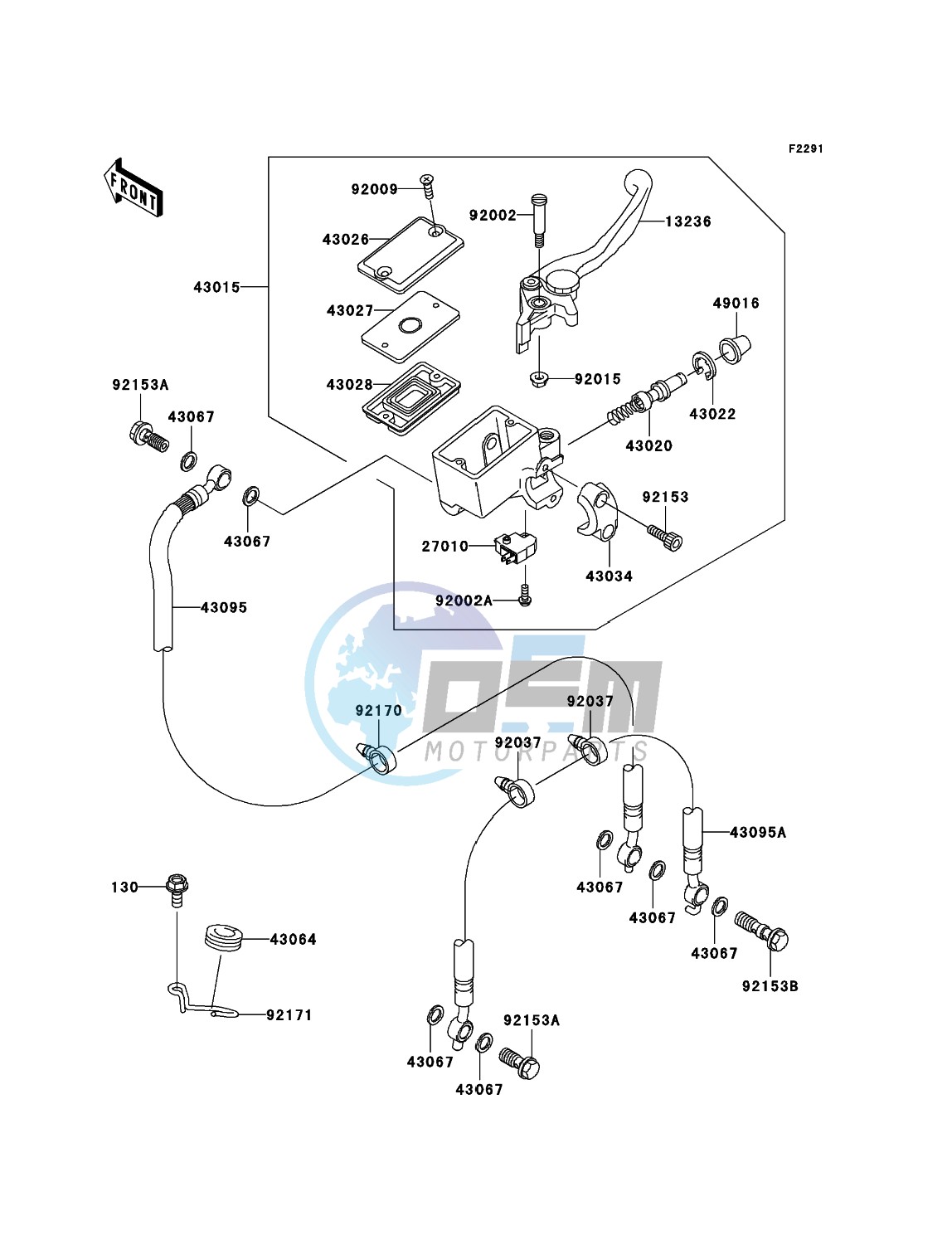 Front Master Cylinder