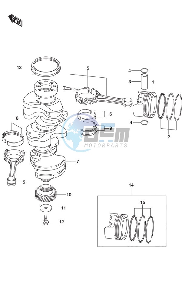 Crankshaft SS Model