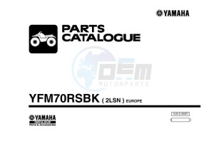 YFM700R YFM70RSBK (2LSN) drawing Infopage-1