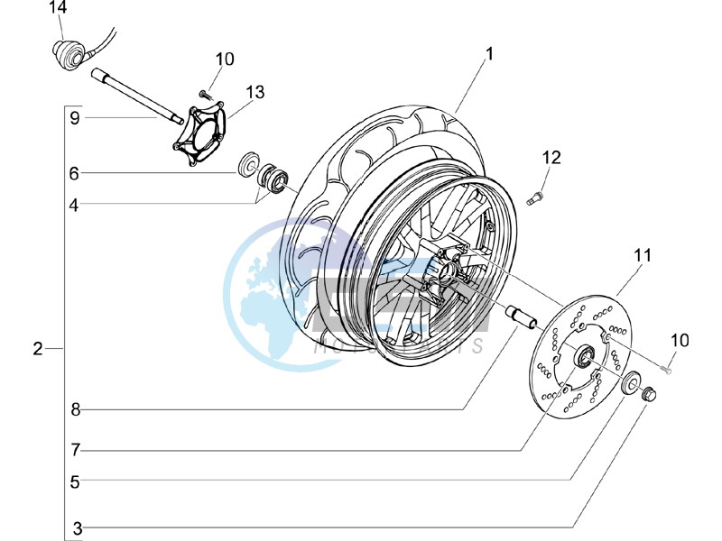 Front wheel