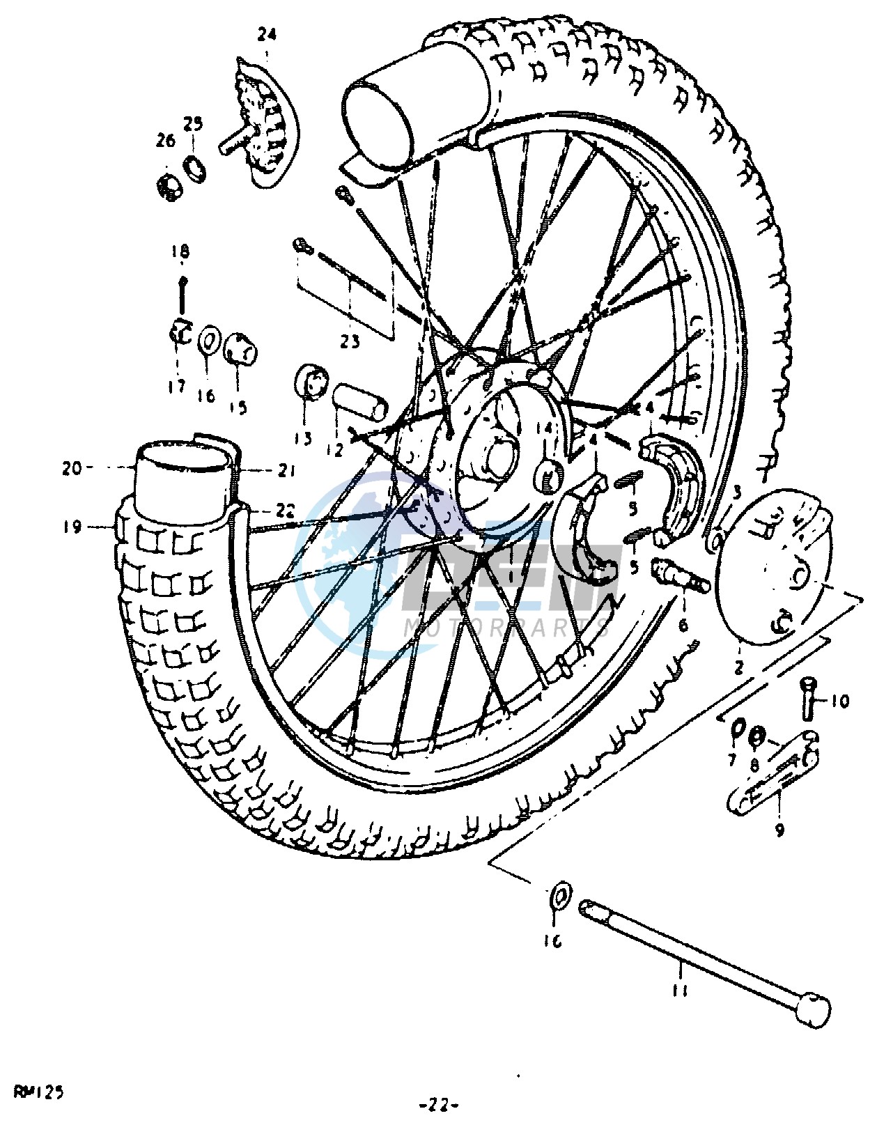 FRONT WHEEL